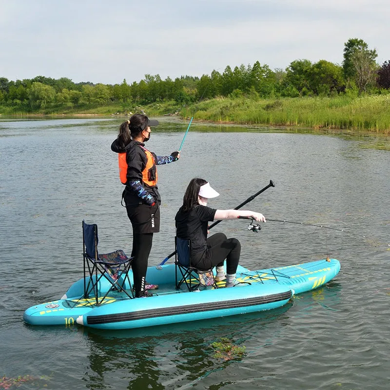 New sup paddle board sea fishing luya boat balance buoy anti-rollover fishing boat double rowing board removable