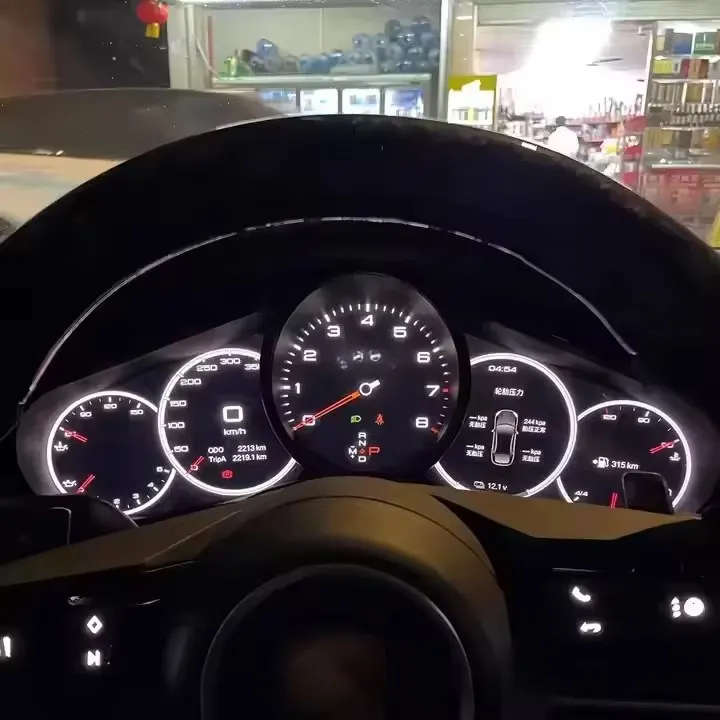12.3inch Digital Cluster Dashboard Instrument Popular Style LCD Car Speedometer for 2017 PCM4.0