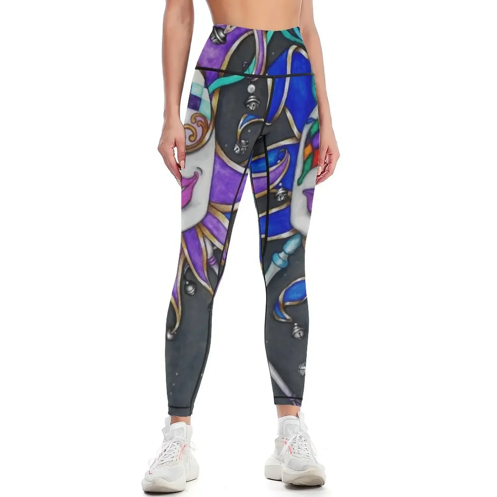 

Jester Masks Leggings exercise clothing for Women's tights sports for gym harem pants Womens Leggings
