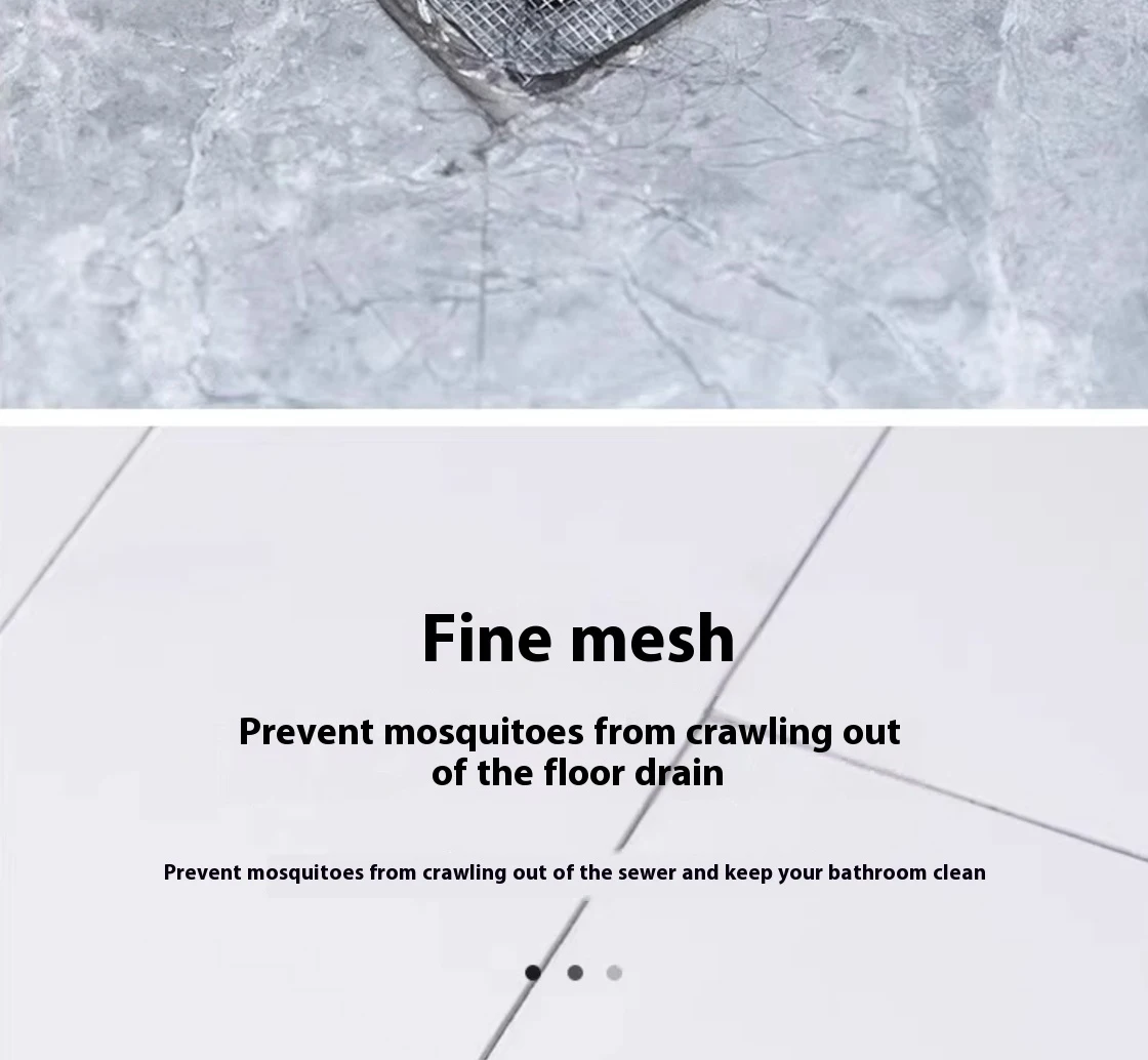 Einweg Haar Ablauf Catcher Mesh Anti-blocking Filter Boden Abläufe Aufkleber Dusche Abdeckung Küche Badezimmer Waschbecken Sieb Stopper – Detail 12