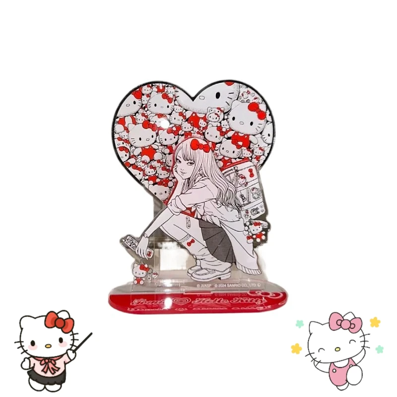 

Sanrio Hello Kitty мультяшная милая акриловая подставка креативная персонализированная для мальчиков и девочек, студентов, украшение для рабочего стола, игрушка в подарок