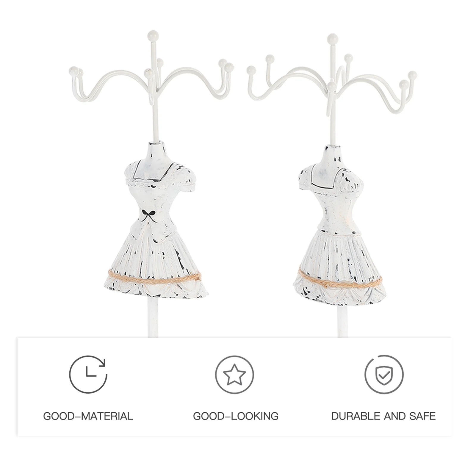 

1 шт., подставка для ювелирных изделий, серьги, ожерелье, органайзер, изысканный держатель, стеллаж для хранения для девочек, модный рабочий стол, аккуратный подарок на выбор