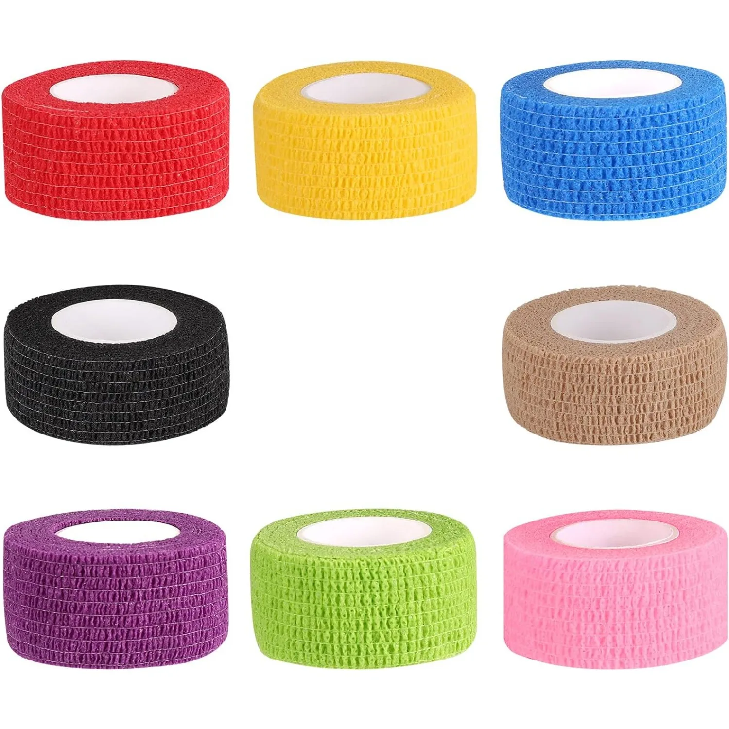 Tattoo Grip Tape Wrap 2,5 cm / 1 "x 5 yards zelfklevende bandage wrap ademend samenhangende wrap rollen atletische elastische tape