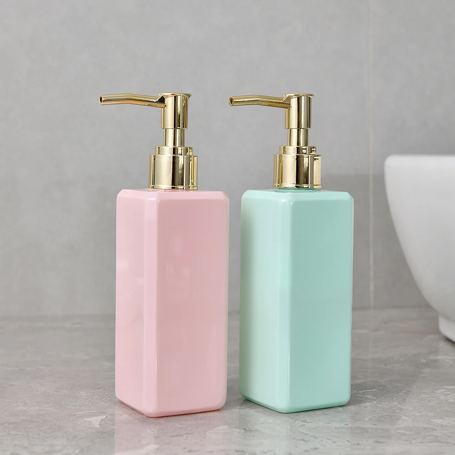 250ml  Soap Dispenser Bottle Square  Shampoo Conditioner Storage Bottle Travel Storage Refillable  Bottle Bathroom Accessories