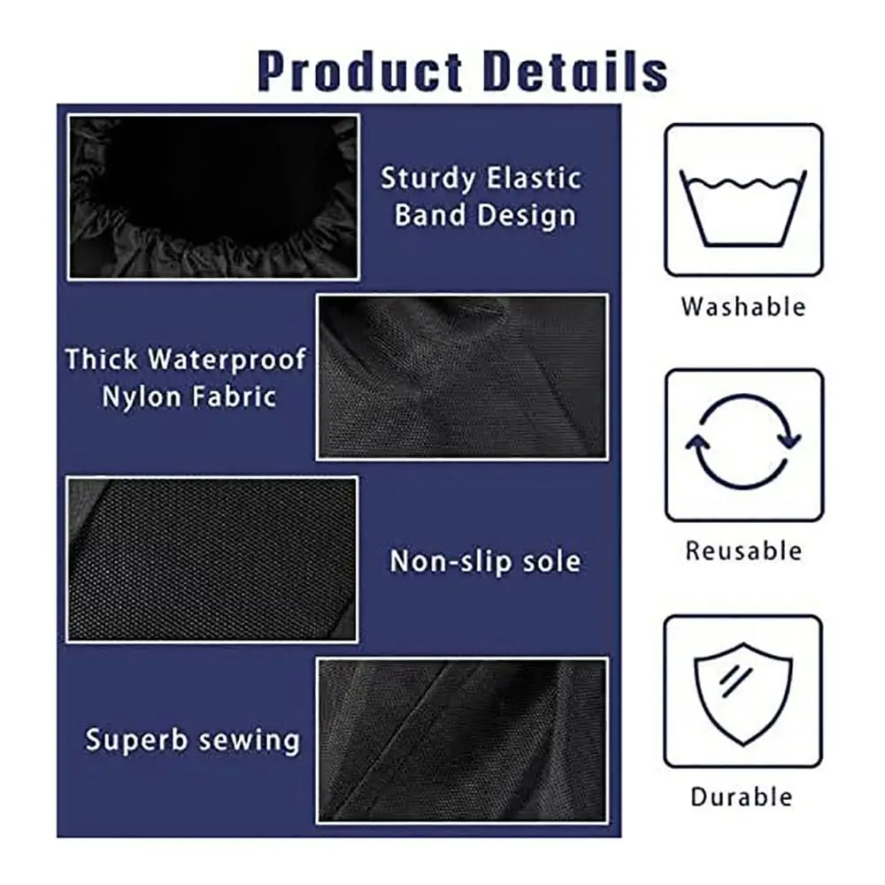1pair Anti-Slip Walking Boot Cover Waterproof Breathable Cast Boot Shoe Cover Lightweight Fracture Boot Cover Ankle Recovery