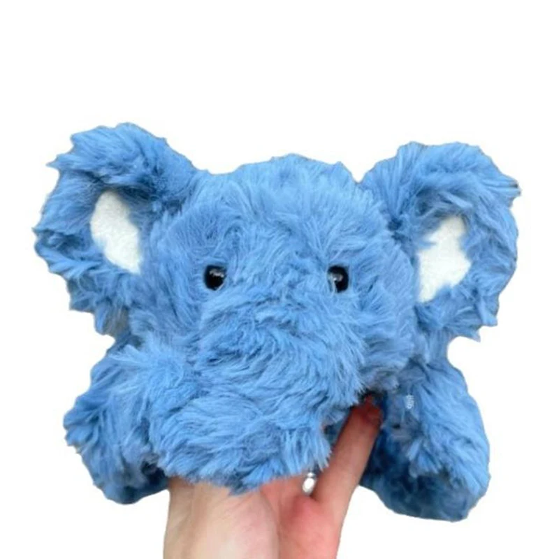 Cute Animal Elephant Plush Stationery Case Pencil Case Cosmetics Miscellaneous Storage Bag