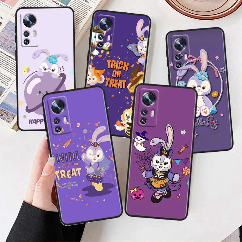 Disney Star Dello Linna Belle For Xiaomi Mi 13 12T 12S 12X 11i 11X 11T Play HyperCharge Lite Ultra Pro Black Soft Phone Case