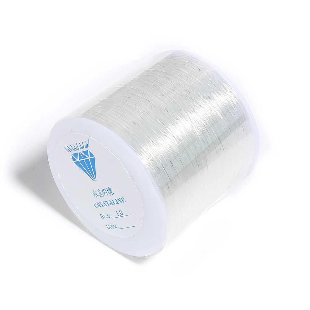 0.5-1.2mm Transparent Crystal Elastic Thread for DIY Jewellery Making