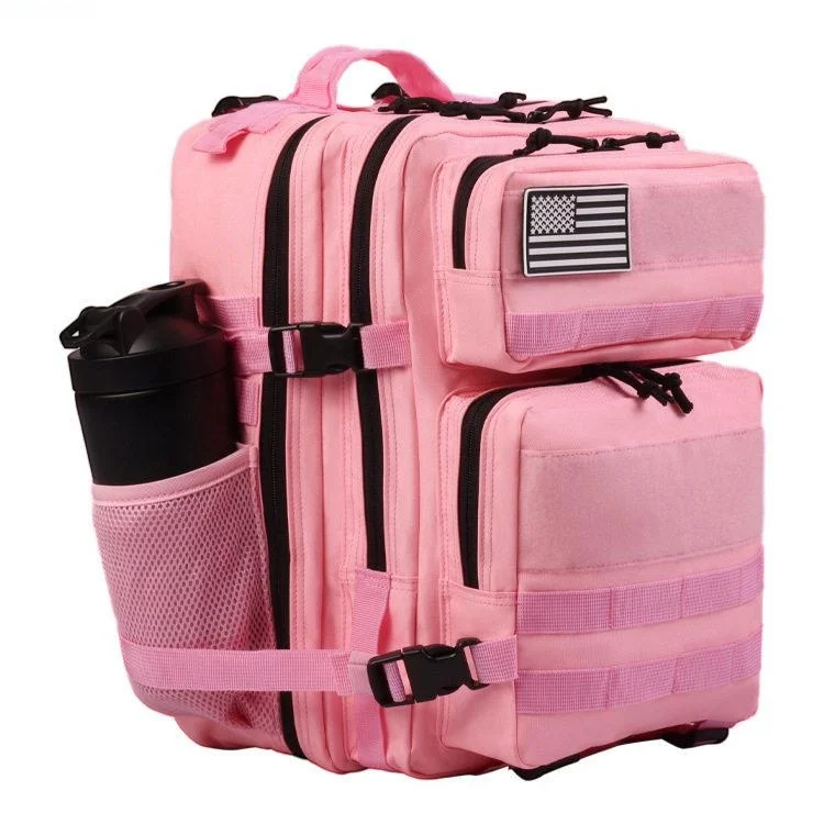 アウトドアスポーツバックパック-25l-防水耐摩耗性ハイキング旅行用タクティカルバッグ-コンピューターコンパートメント付き-ユニセックス-ユース