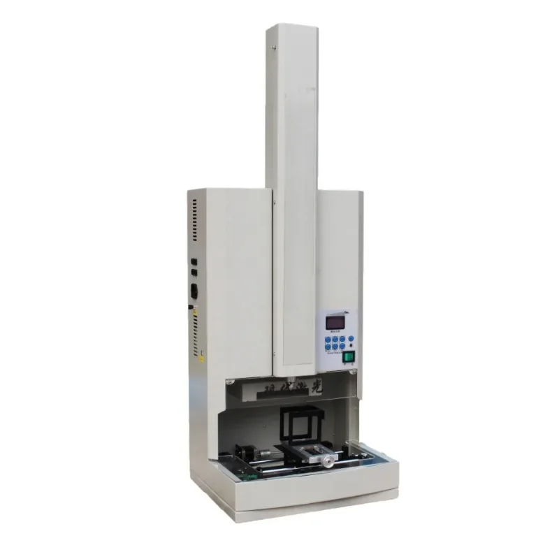 Small vertical lettering and stamping machine fully automatic