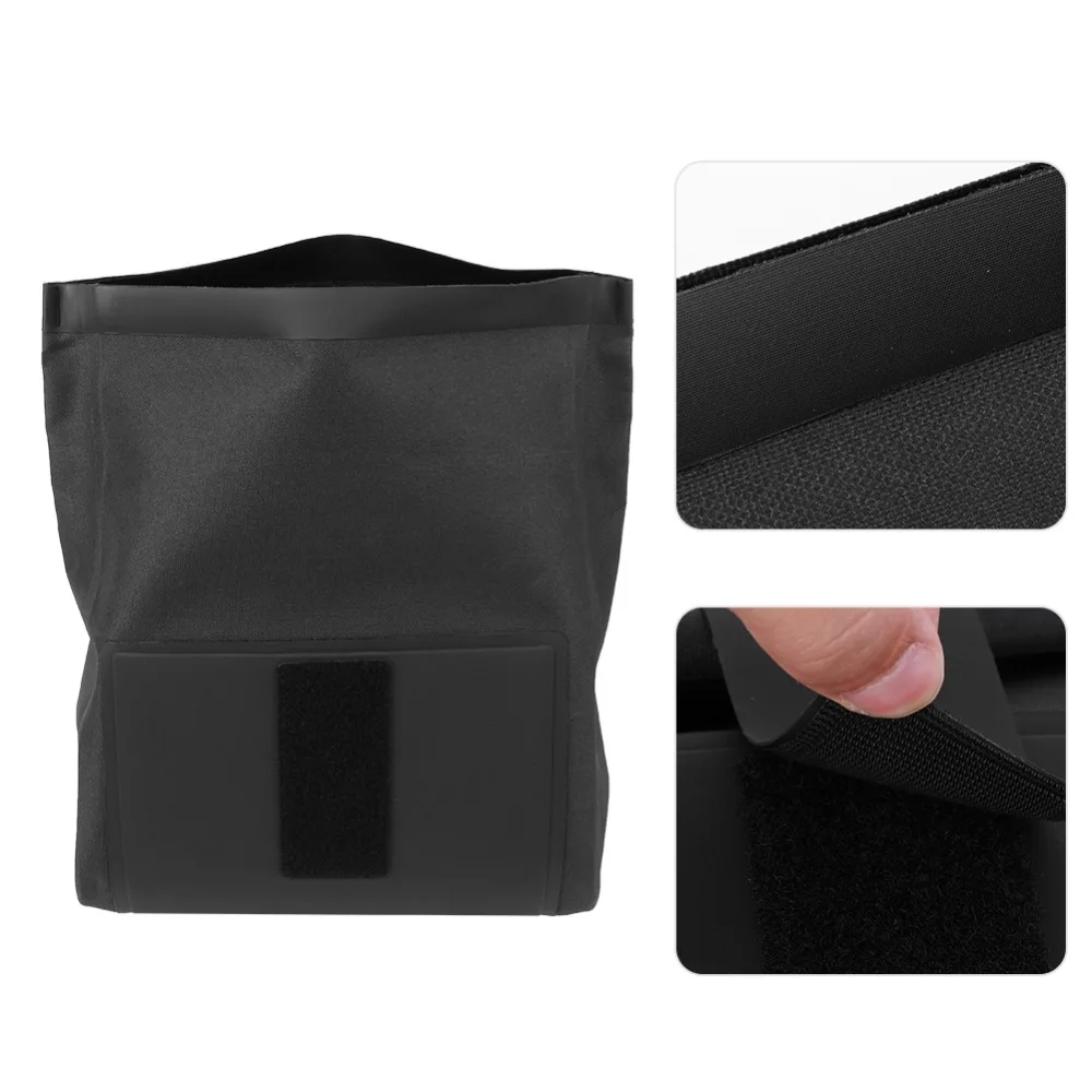 

Durable Waterproof Bike Bag Roll Top Closure 2L Capacity Bicycle Handlebar Bag Portable Black Bike Storage Bag Cycling Accessory