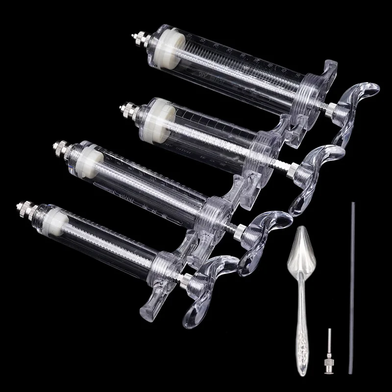 10/20/30/50Ml Adjustable Parrot Feeding Syringe Needle Tube and Hose Baby Bird Feeding Hand-Raised Breast Feeder Bird Supplies