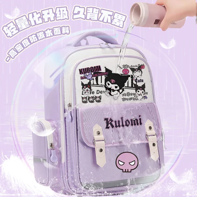 Sanrio New Clow M Student Schoolbag Large Capacity Casual and Lightweight Shoulder Pad Waterproof Stain-Resistant Backpack