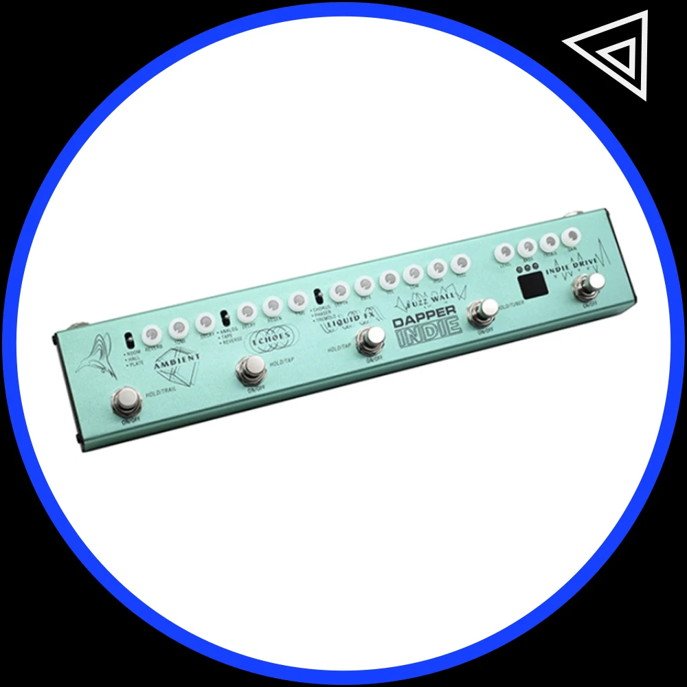 

Valeton Bass Combo Effect Dapper Bass Mini Small Green Bar Di Box Reverb Compression Monop Gifts