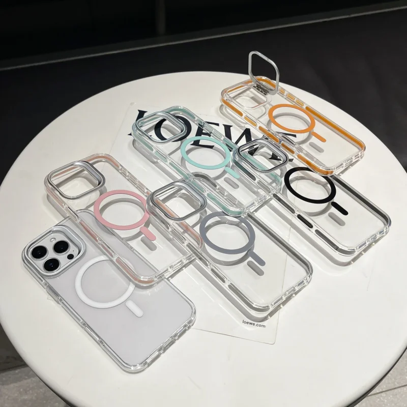 

Dual-color anti-drop magnetic phone case15PMBracket16PMMetal Bracket14PMStrong Magnetic Attraction13PM