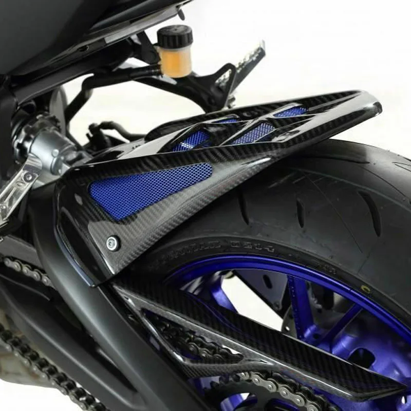 WAASE Carbon Rear Wheel Hugger Fender Mudguard For YAMAHA FZ09 FJ09 MT-09 Tracer XSR900 2013 2014 2015 2016 2017 2018 2019 2020
