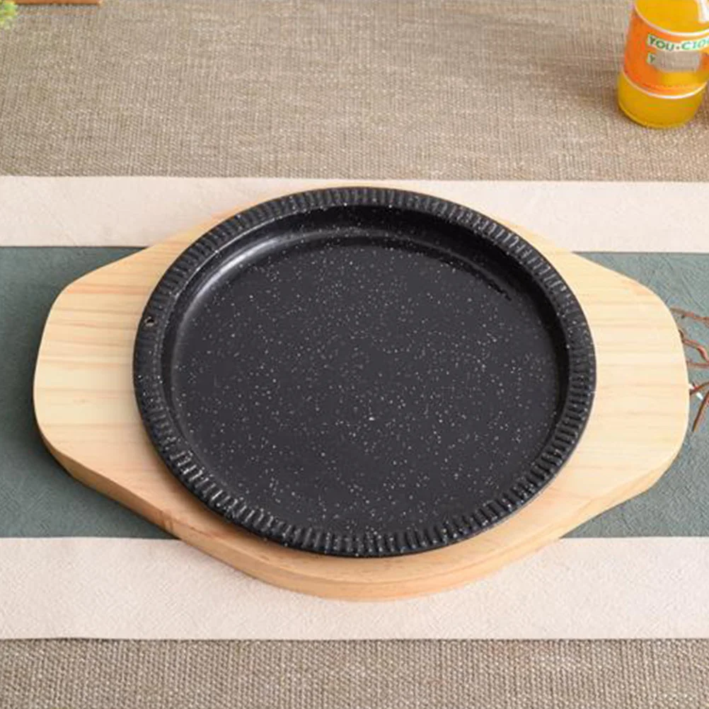 

Wooden Placemat Thickened Heat Insulation Mat For Table Non-Slip Bowl Pot Dish Cushion Dining Mat Skid-Proof Board Coaster Mats