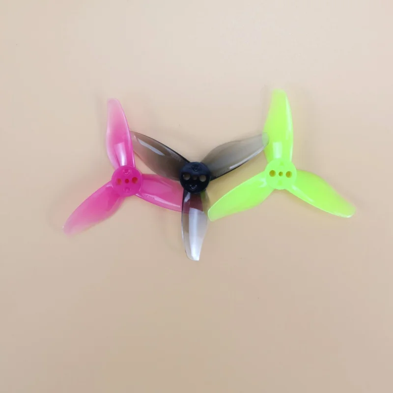 QY 8 قطعة Gemfan إعصار 2023 2X2.3X3 3-Blade مسواك المروحة 1 مللي متر 1.5 مللي متر ل RC FPV سباق حرة 2 بوصة مسواك الطائرات بدون طيار #3