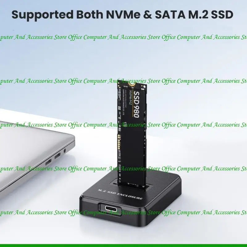 

U55C M.2 Nvme To USB C Docking Station Double M.2 To USB C Adapter