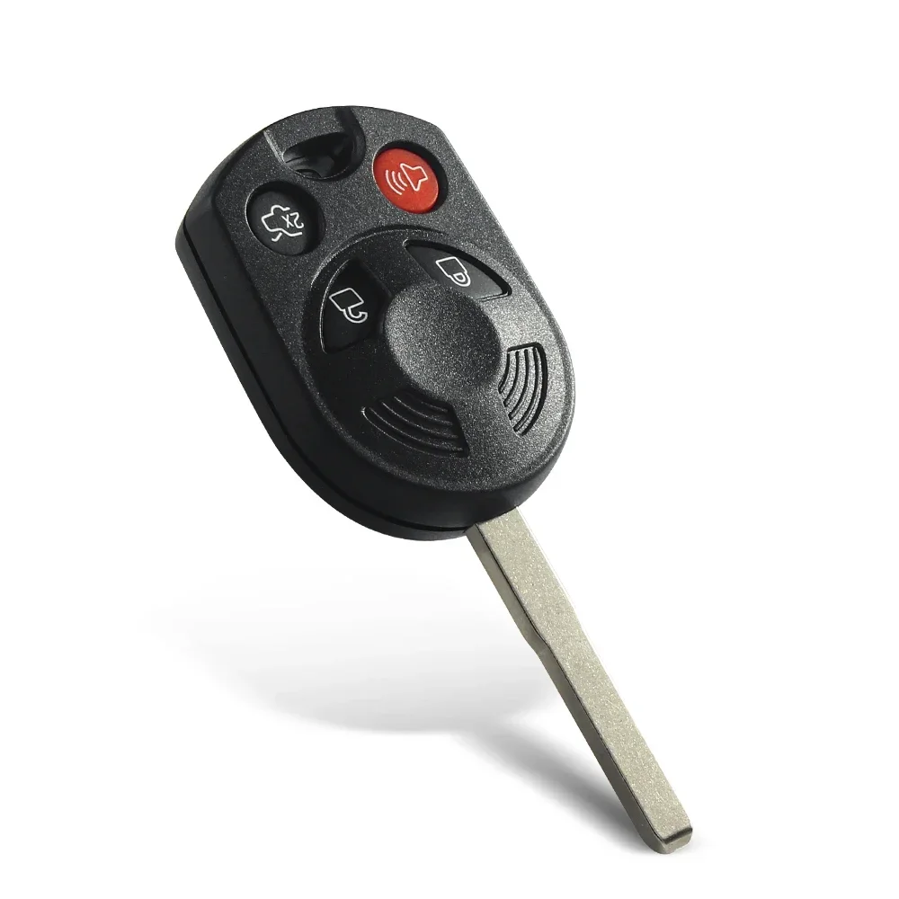 KEYYOU 4B Remote Key Shell Case FOB For Ford Escape 2013-2019 Fiesta C-Max 2013-2019 Focus 2012-2019 Transit Connect 2013-2018