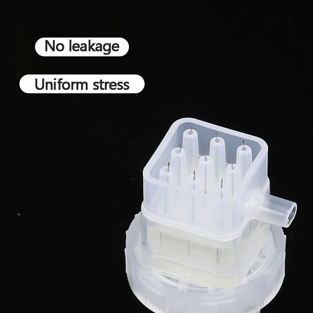 21pcs Disposable Crystal 9 Needle KangPuWo Negative Pressure Water Polishing Machine 32G*2mm Ultra-fine Manual 9 Pin Needle