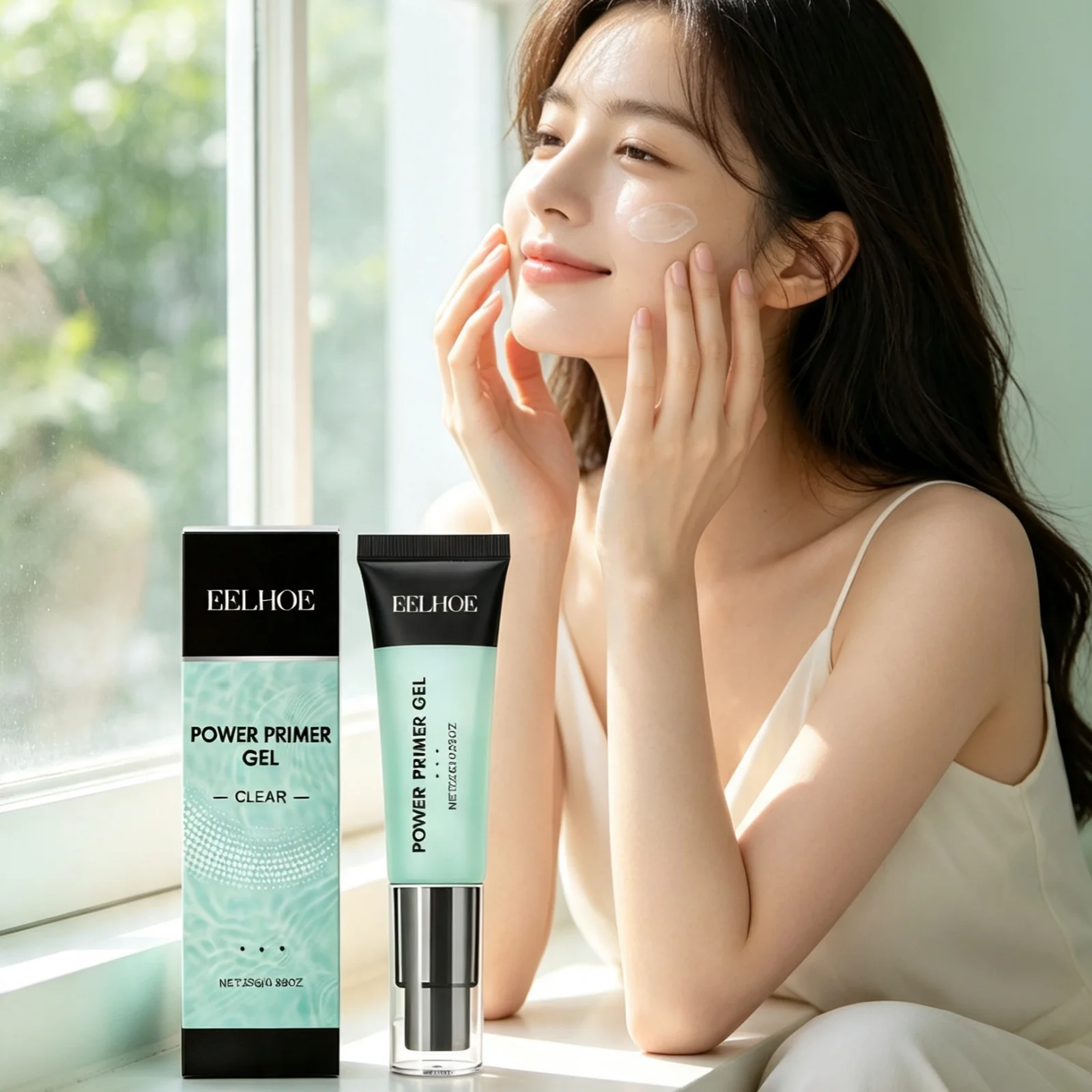 EELHOE Makeup Primer Deep Moisturizing Prevent Tightness Rejuvenate Skin Refreshing Lightweight Fast Absorption Smoothing Primer