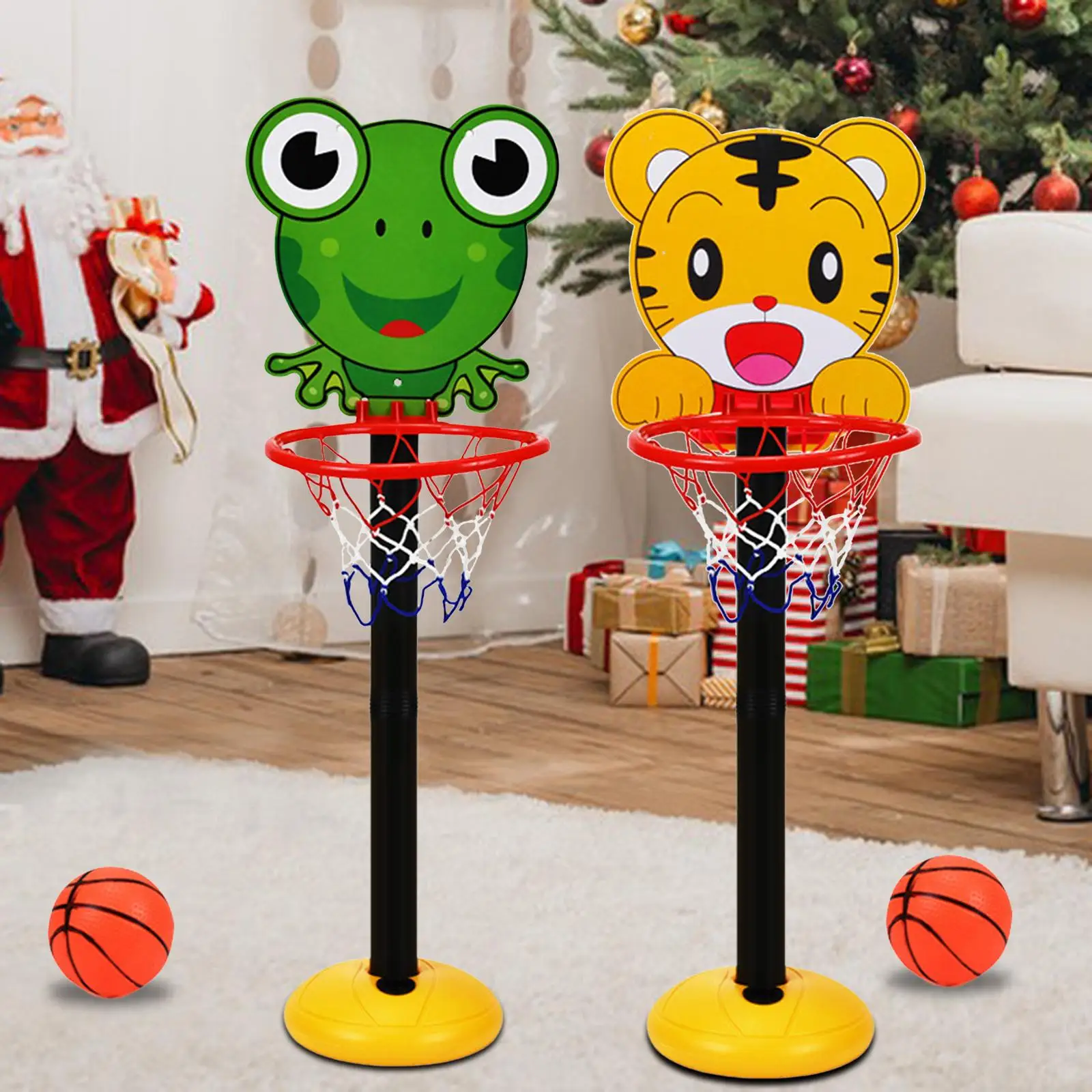 Portátil Basketball Hoop Stand Kit para crianças, altura ajustável, Sport Board Presentes