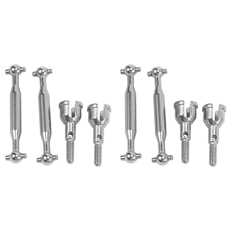 AS96-4Set eje de transmisión trasero de Metal Dogbone para SG 1603 SG 1604 SG1603 SG1604 1/16 accesorios de repuesto de coche teledirigido