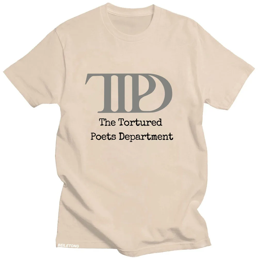 TTPD The Tortured Poets Department T-shirts Graphic Printing Cotton Women Tee-shirt New Album Camisetas Hip Hop Unisex Clothing