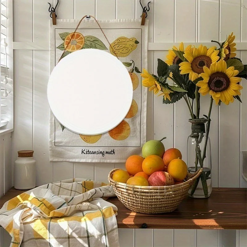 شقة ثنائية الأبعاد، علامة زخرفية مسطحة ثنائية الأبعاد وطاعون عيد الميلاد علامة خشبية معلقة زينة عيد الميلاد ديكورات الباب الداخلي Merry Chri