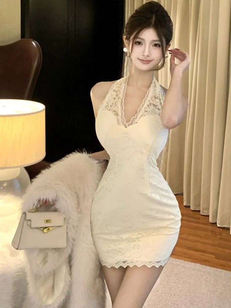 

Ele Sexy Pure Desire Lace ter Dr Женская облегающая юбка Bal с вырезами для похудения на пуговицах Осень-зима ort D...