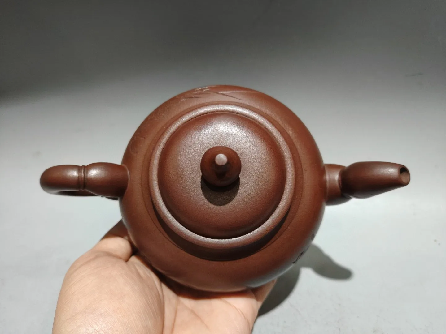 8 "الصينية ييشينغ الأرجواني الطين إبريق الشاي لوتس الفم وعاء زهر الكرز نمط غلاية إبريق الشاي الإبريق جمع الثروة