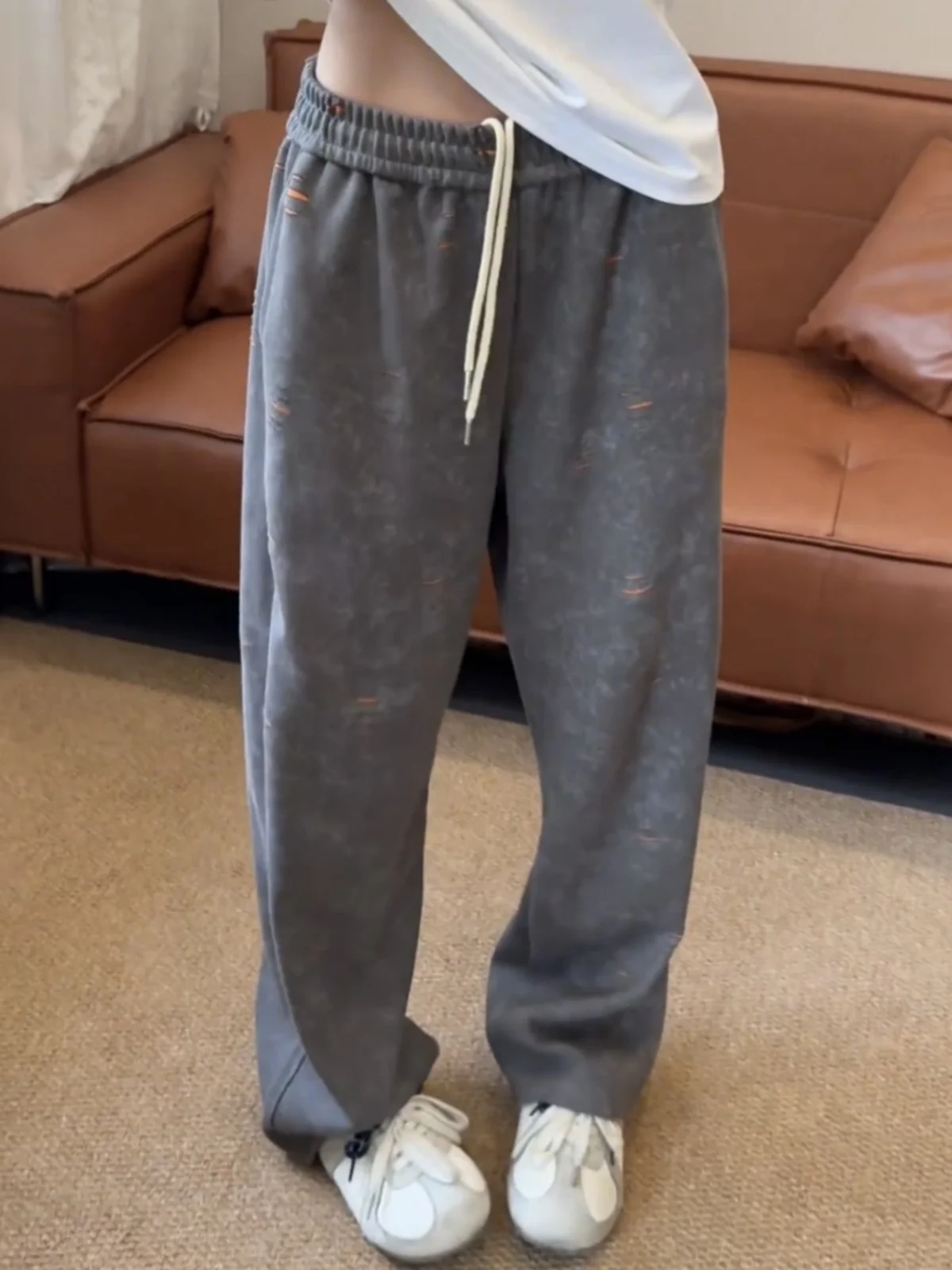 

Мужские повседневные широкие брюки Fall Faion, цветные спортивные спортивные штаны с прямыми штанинами, молодежные Vitali Sle Cotto...