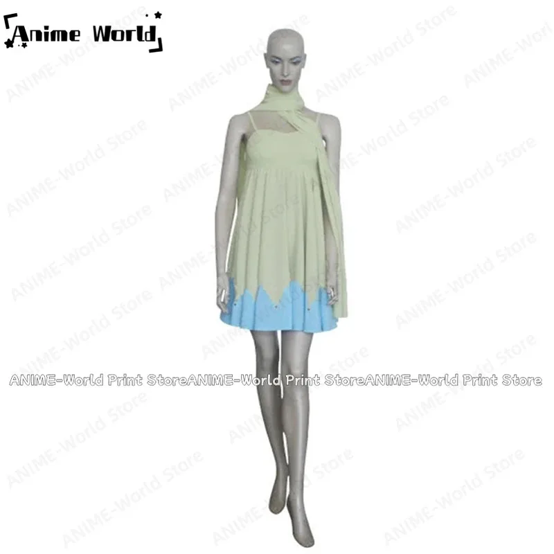 

《Custom Size》Macross Frontier Ranka Lee Cosplay Costume Halloween Christmasr,7;k'2.s;9,