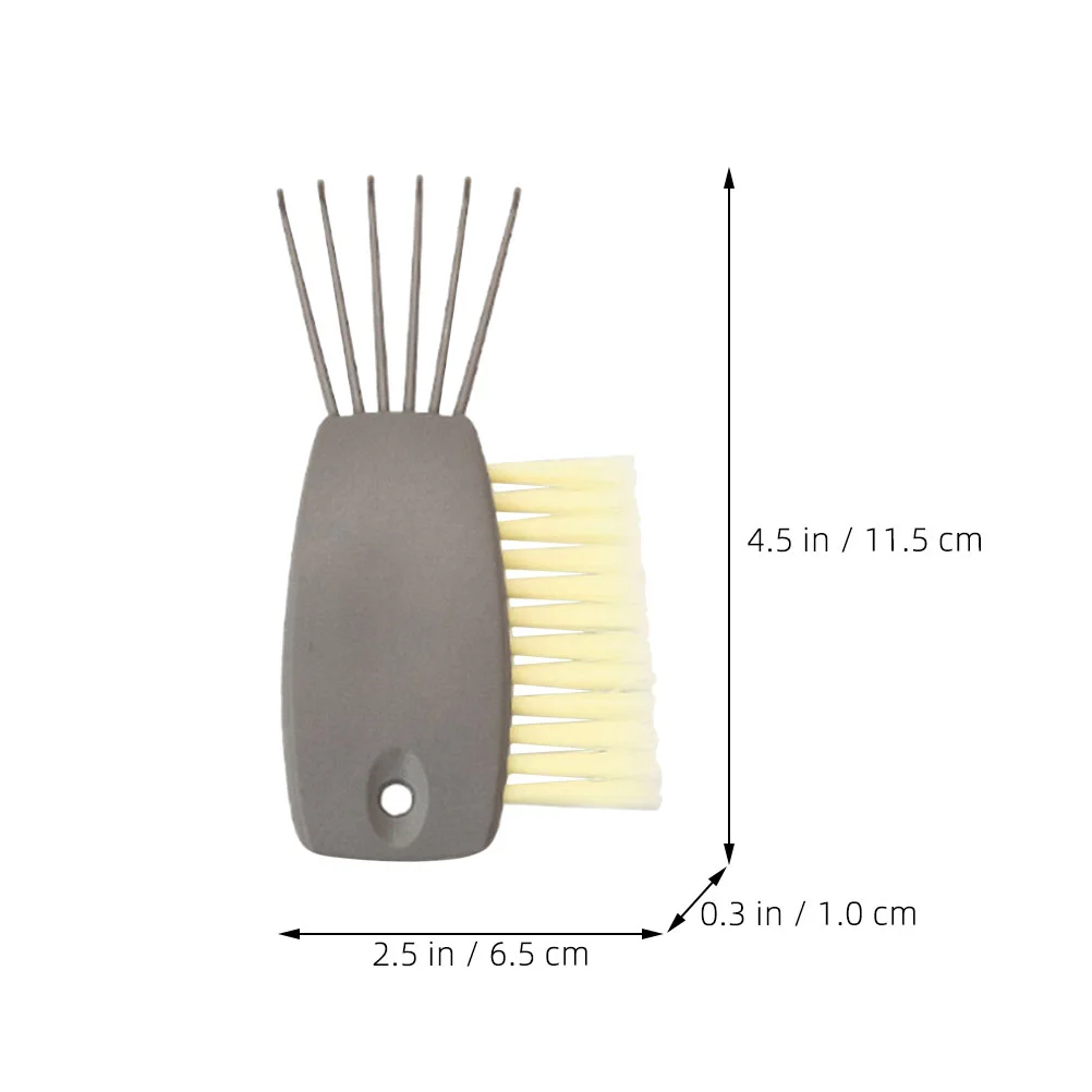 فرشاة تنظيف، فرش الشعر، مشط الوسادة، أداة تنظيف فرشاة الشعر، مزيل إزالة الخليط، رمادي فاتح