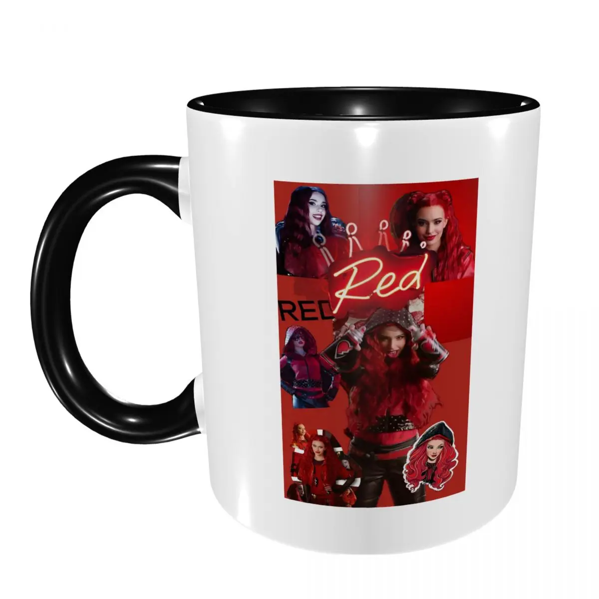 Descendants 4 The Rise Of Red Accessories Mug Funny Ceramic Coffee Cups Tea Mugs Milk Cup Drinkware Gifts for Friends