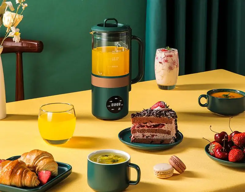 El nuevo tipo de máquina de leche de soja multiportátil de pequeña capacidad para el hogar, Calefacción Automática, pared rota, filtración libre