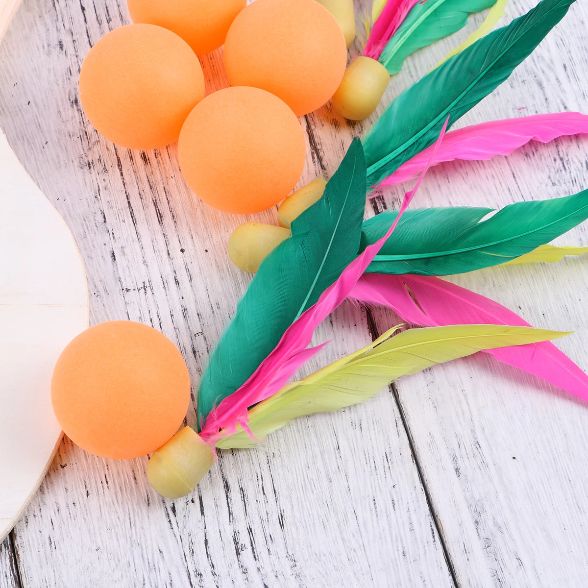 

Beach Paddle Ball Game Badminton Tennis Pingpong Beach Wood Racket Paddles Set Outdoor Racquet Game for Adults Kids