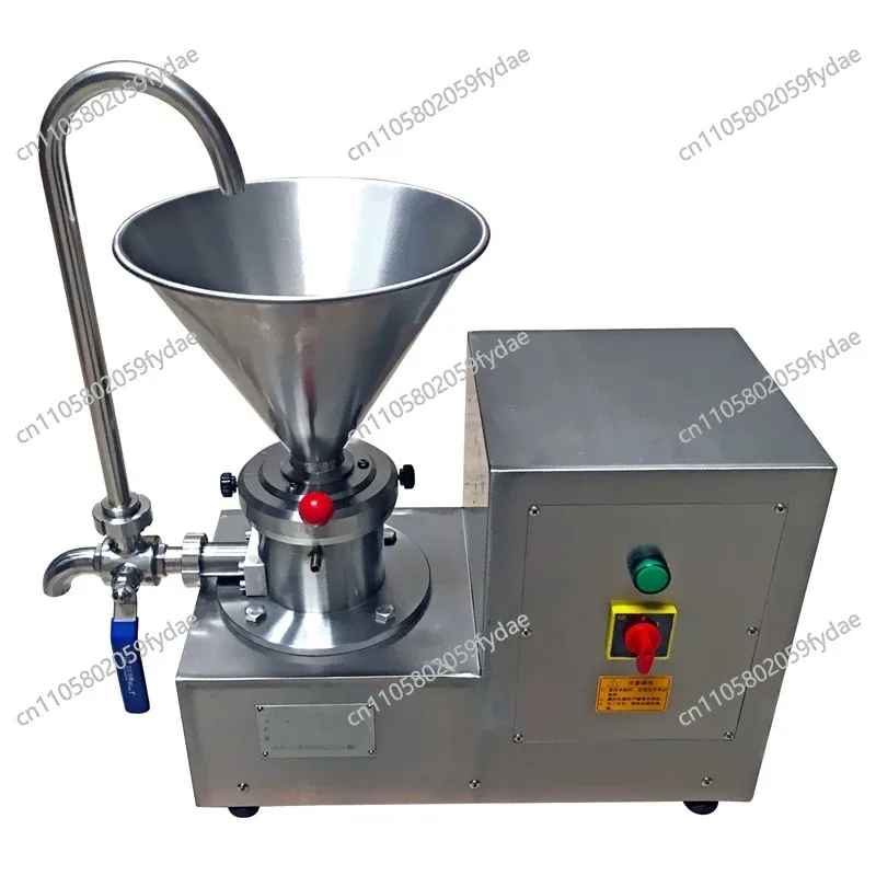 JMS-60 Vertical Colloid Mill Electric Industrial Grinding Machine High-speed Nut Butter Grinding Machine Colloid Mill