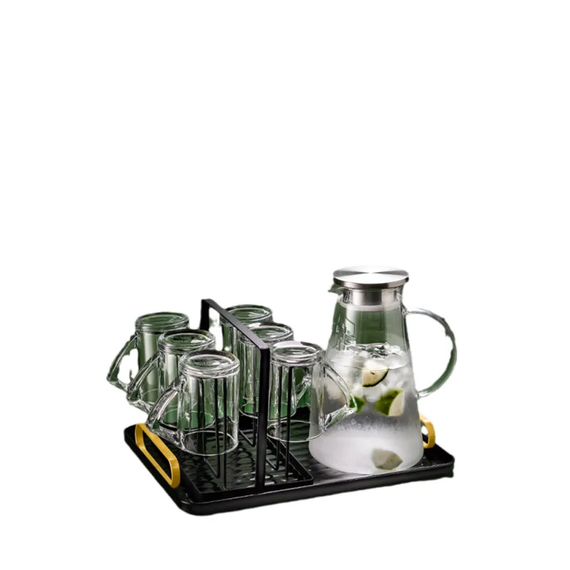 Leggerolusso glass household set heat-resistant with handle water  tea cup coffee cup living room hospitality