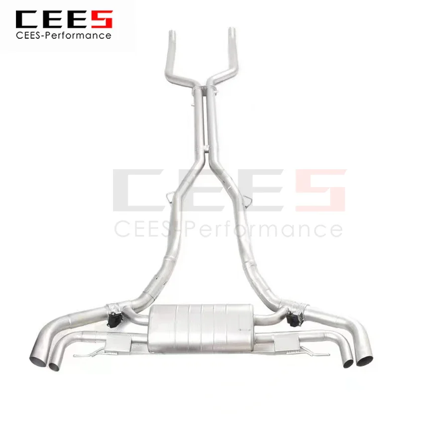 

Выхлопная система CEES для BMW X7 4.4TT Catback, клапан из нержавеющей стали, глушитель Catback Escape Tubo Escape Coche, автомобильные аксессуары
