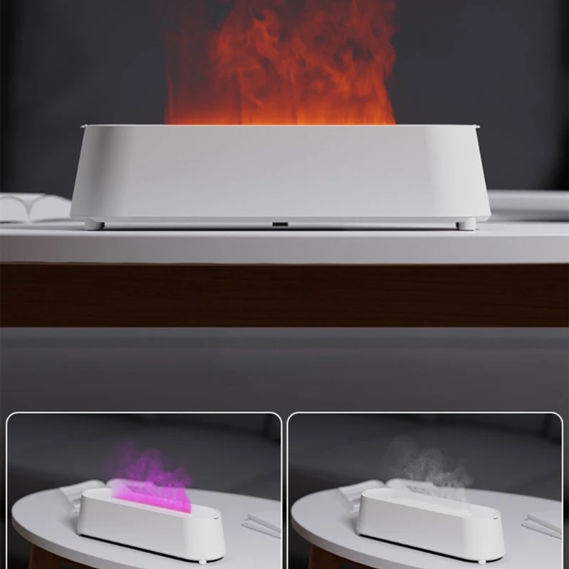 Flame Air Aroma-Diffusor, Luftbefeuchter, Diffusor für ätherische Öle, 150 Aromatherapie