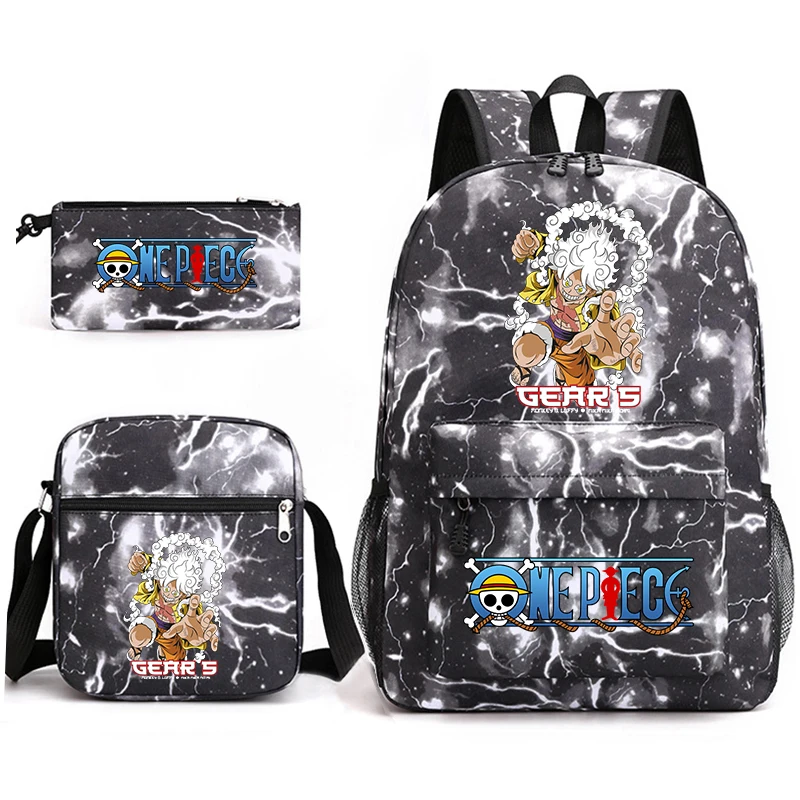one-piece-luffy-anime-print-school-backpack-set-3-in-1-shoulder-bag-pencil-case-for-boys-girls-kids-bookbag