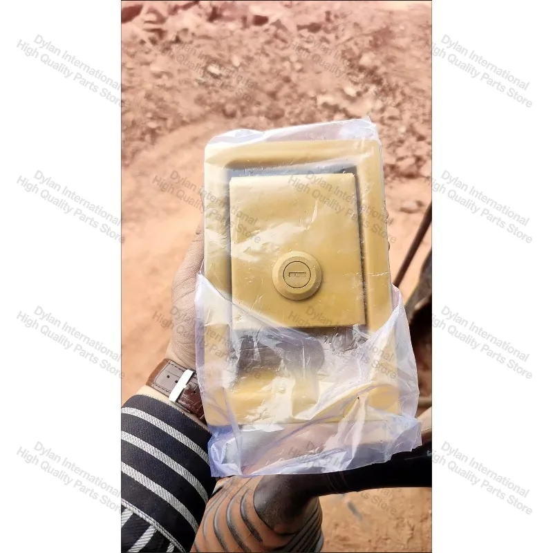 Excavator Side Door Lock Assembly with Keys for PC100 PC120 PC200 PC300 PC360-6-7-8 Excavator Door Lock Replacement Parts