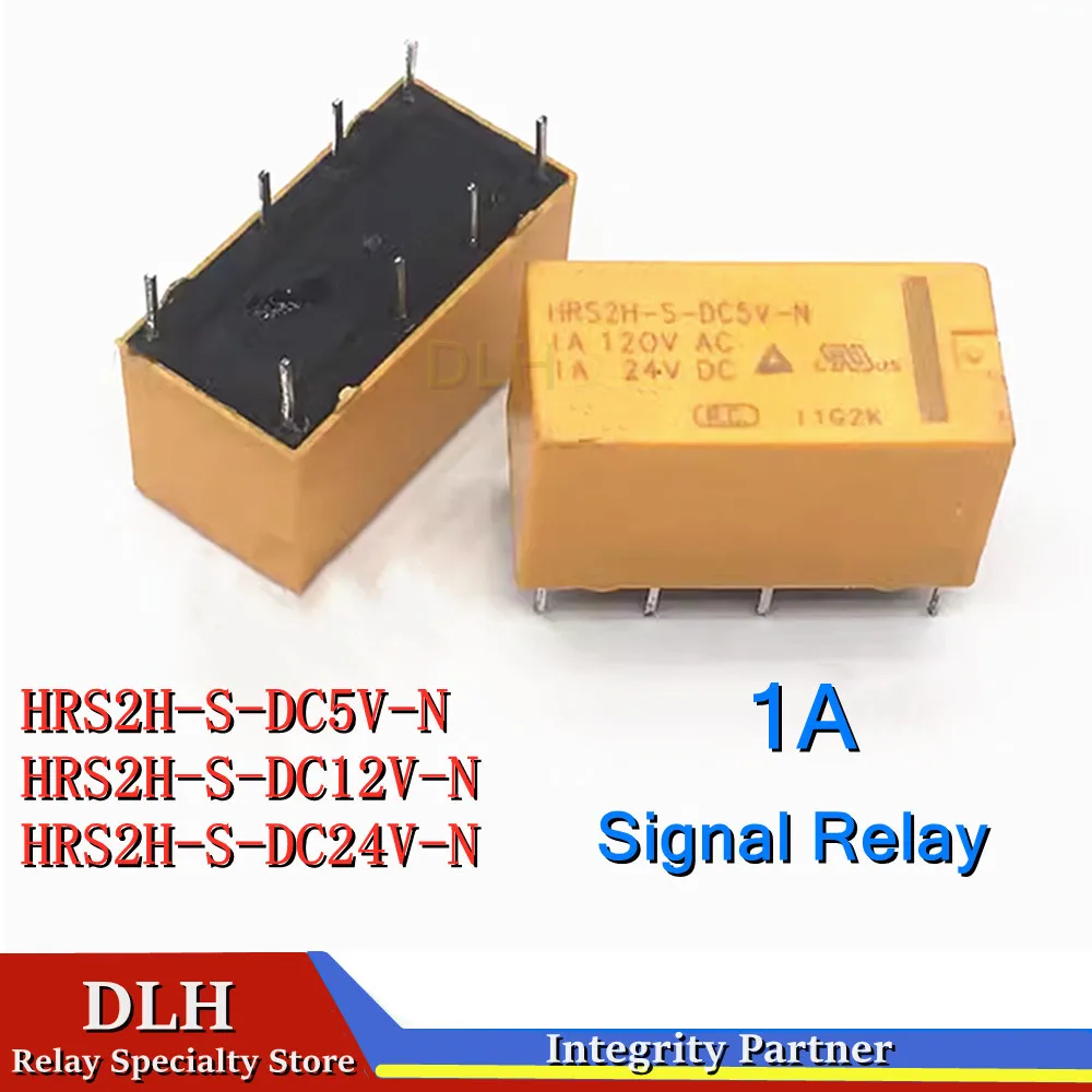 

Free shipping lot(10pieces/lot)100%Original New HRS2H-S-DC5V-N HRS2H-S-DC12V-N HRS2H-S-DC24V-N 8PINS 1A Signal Relay