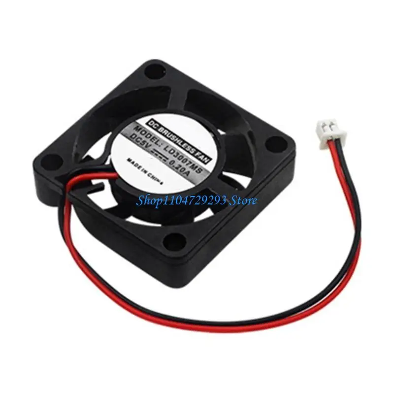 

Y2GD 5V 3CM Cooling Fan LD3007MS Heatsink For Single Board PC Computer Radiator Quiet