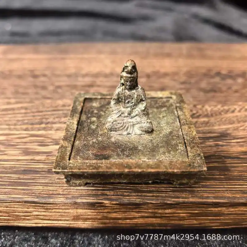 Brass Craft Guanyin Lotus Set Home Decorative Ornament