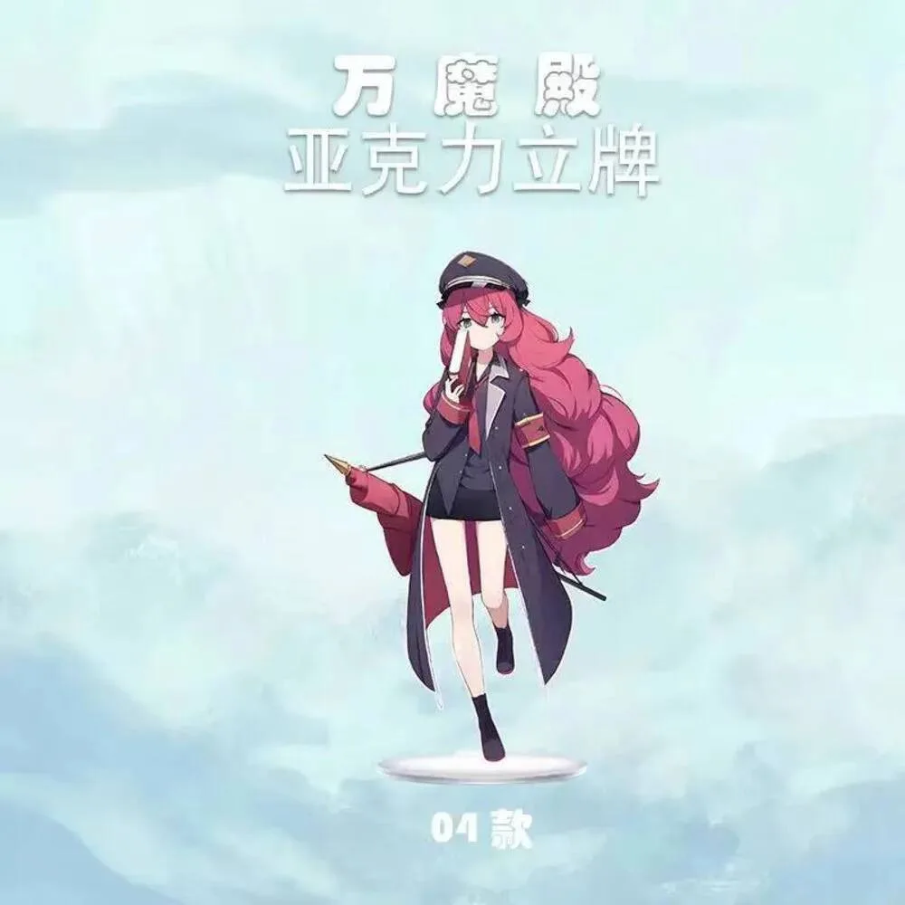 

Natsume Iroha Hanuma Makoto Acrylic Stand Blue Archive Anime Figure Model Plate Desk Decor Standing Sign Figures Friends Gifts