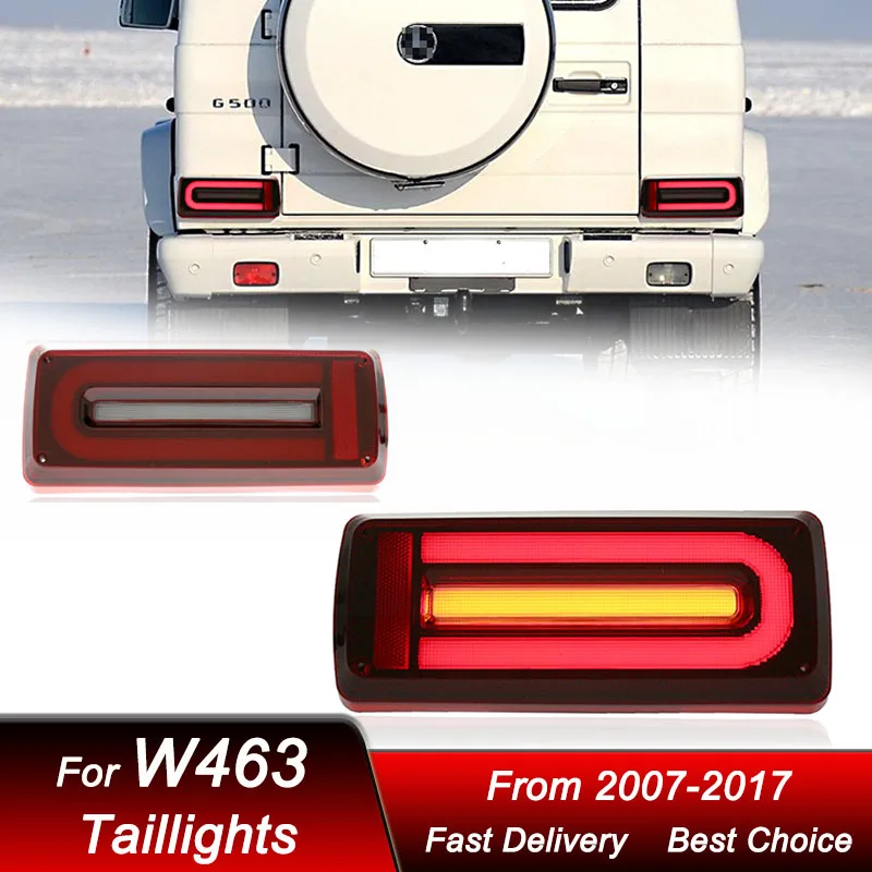 

Car Tail Lights For Mercedes-Benz G Class W463 G63 G500 G55 G350 2007-2017 full LED Dynamic Turn Signal Light Tail Lamp Assembly