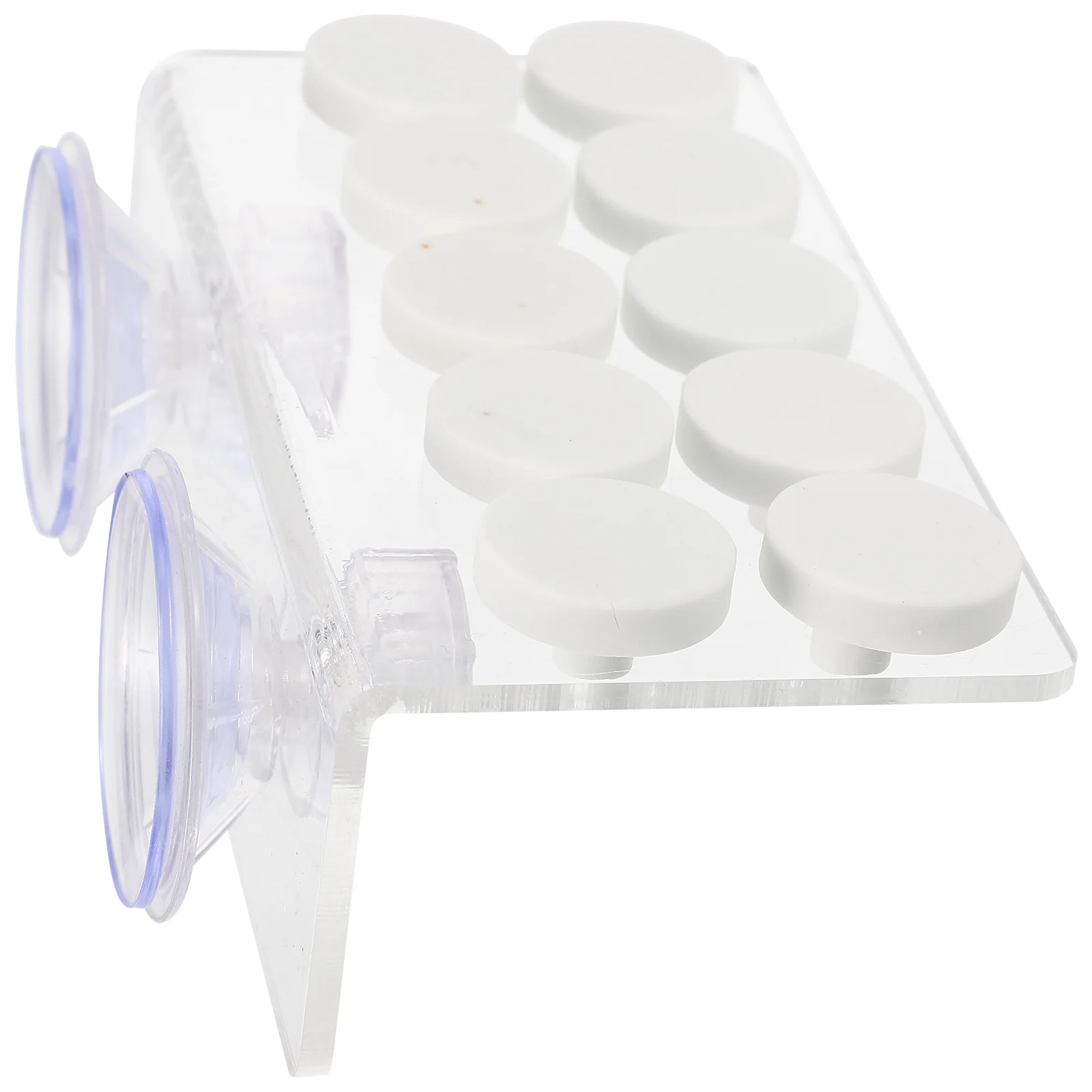 

Coral Base Acrylic Transparent Holder for Aquarium Tank Non-Toxic Stable Frag Rack for Branching and Hard Corals